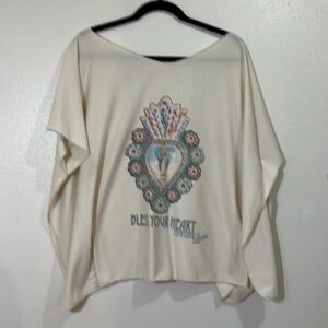 Cowgirl “Bless Your Heart” Sweatshirt. One size.